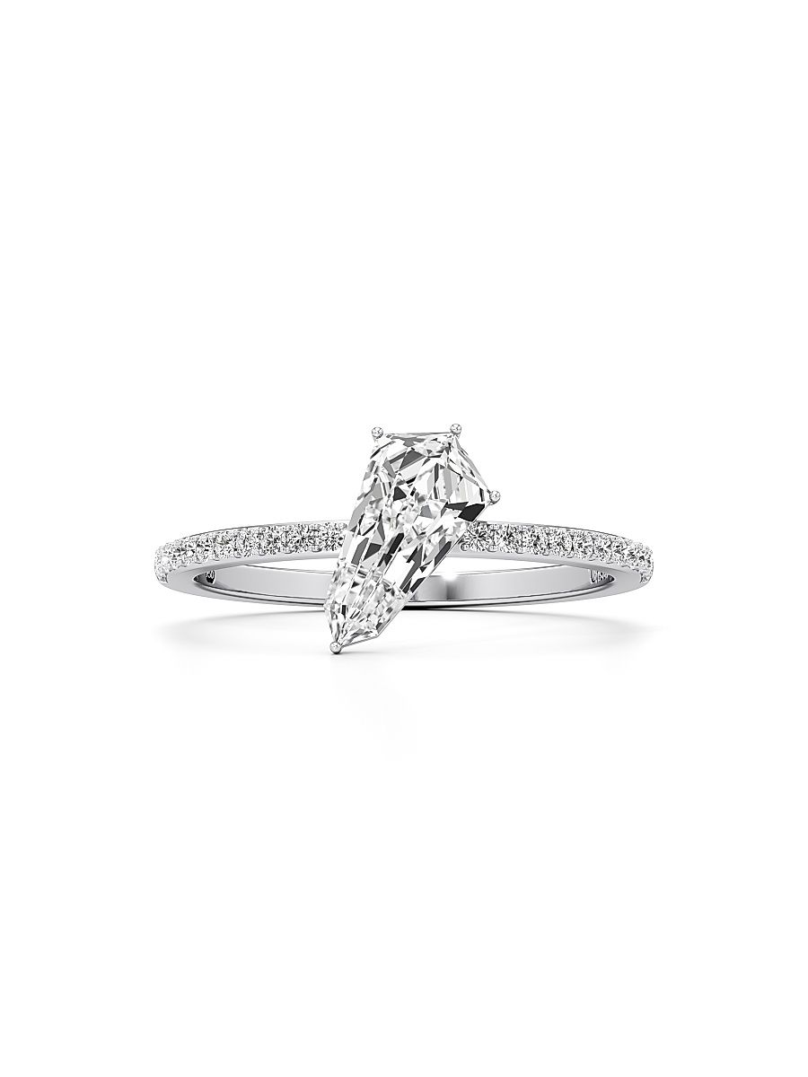Women's Phoenix 18K White Gold & 1.15 TCW Lab-Grown Diamond Ring - White Gold - Size 4.75