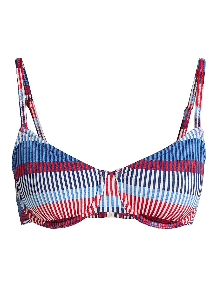 Women's The Eva Multi-Stripe Top - Size XS