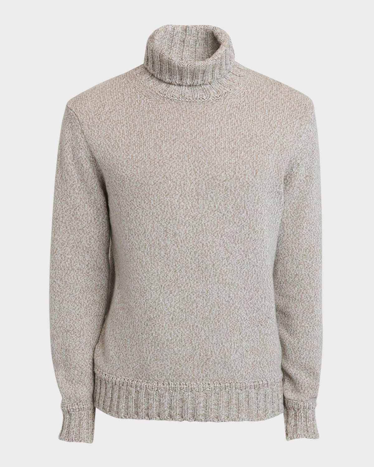 Men & apos;s Mouline Oasi Cashmere Turtleneck Sweater