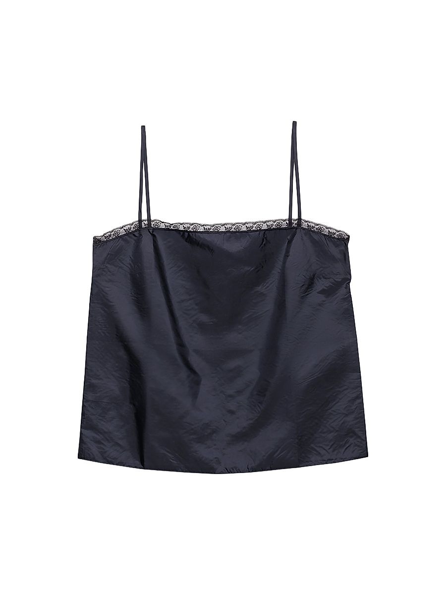 Women's Lightweight Re Nylon Top - Blue - Size 10