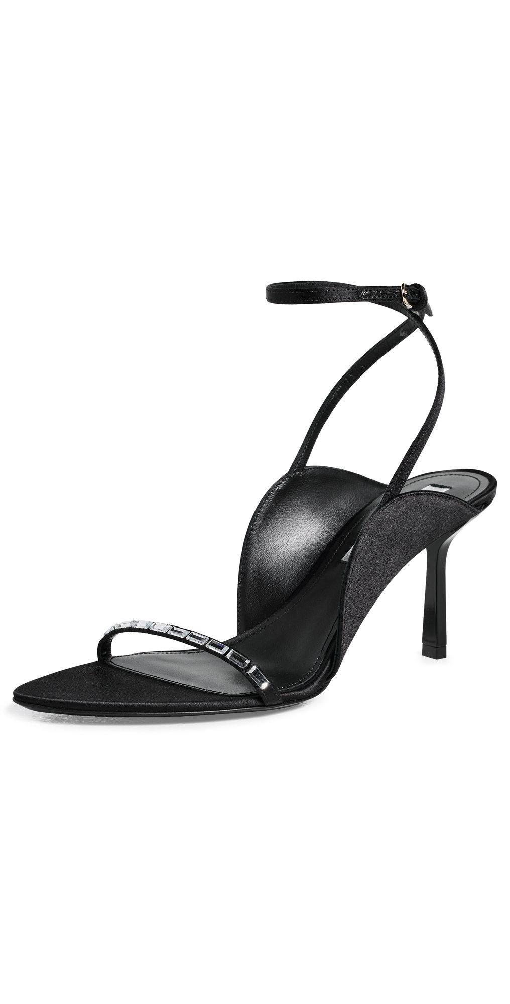 Victoria Beckham Eliza Embellished Sandals Black 37