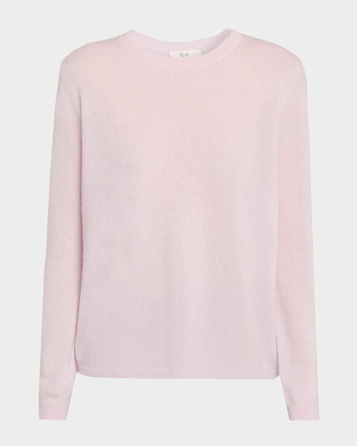 Long-Sleeve Cashmere Crewneck Sweater