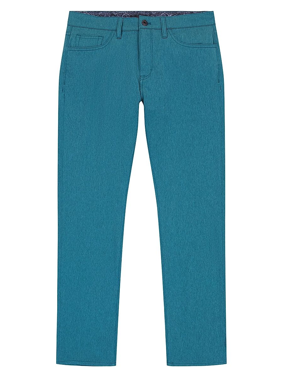 Men's Grady Five-Pocket Woven Pants - Dark Teal - Size 40