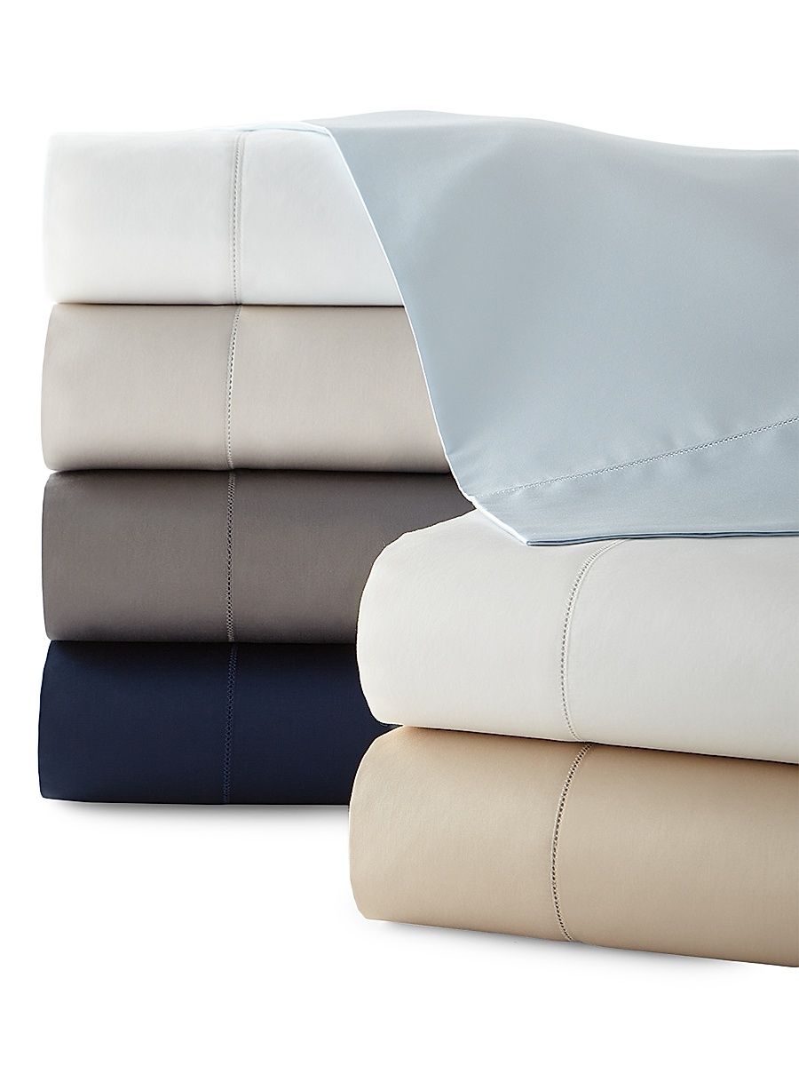 King Cotton Sateen 2-Piece Pillowcase Set - Grey - Size King