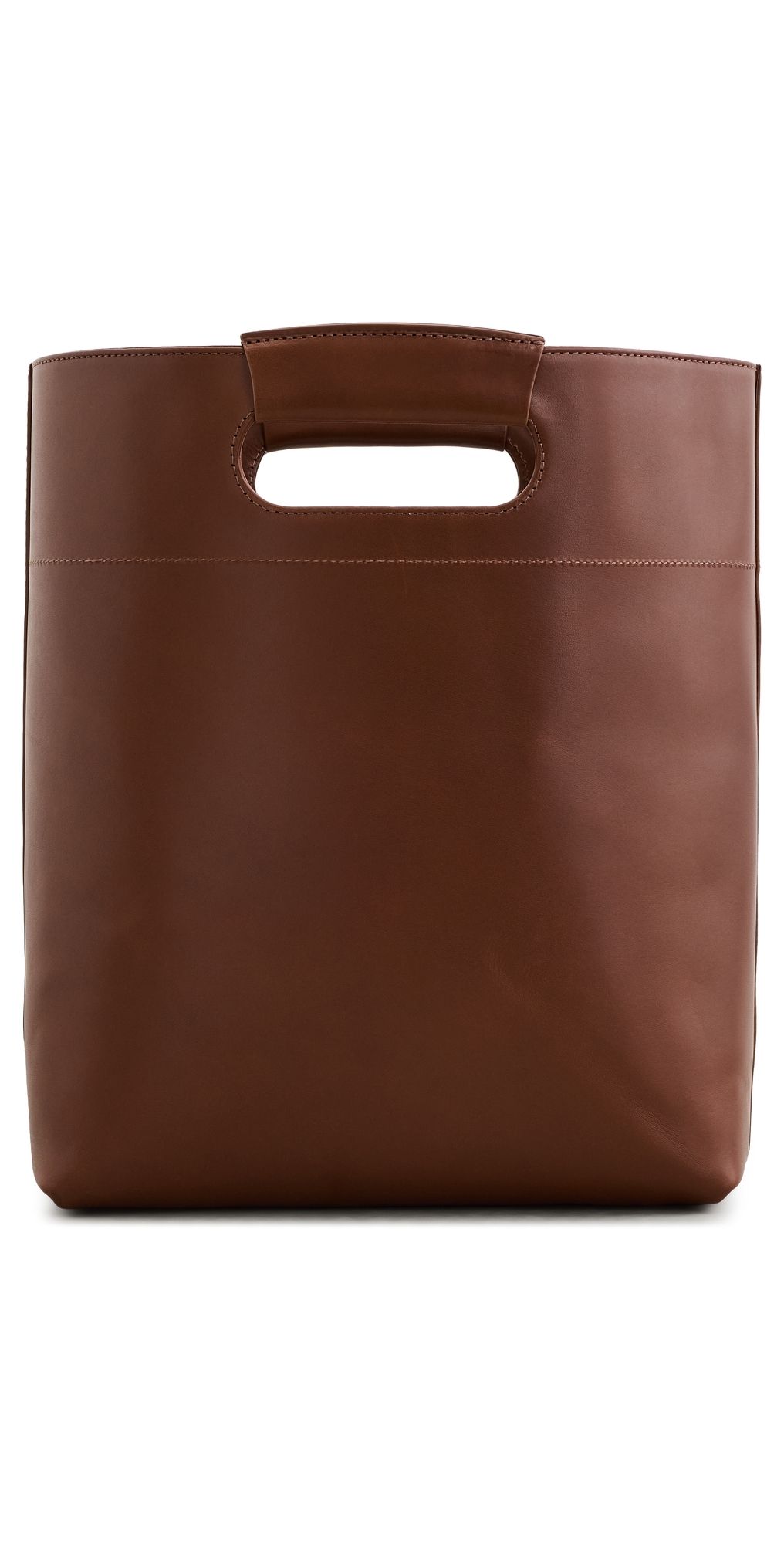 TWP Leather Bucket Bag Cognac One Size