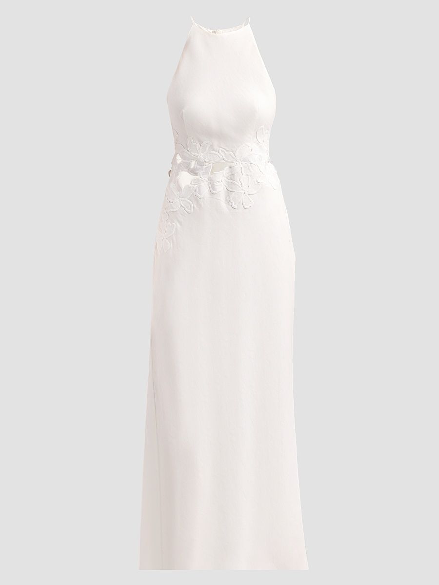 Women's Idette Maxi Dress - Ivory - Size 12