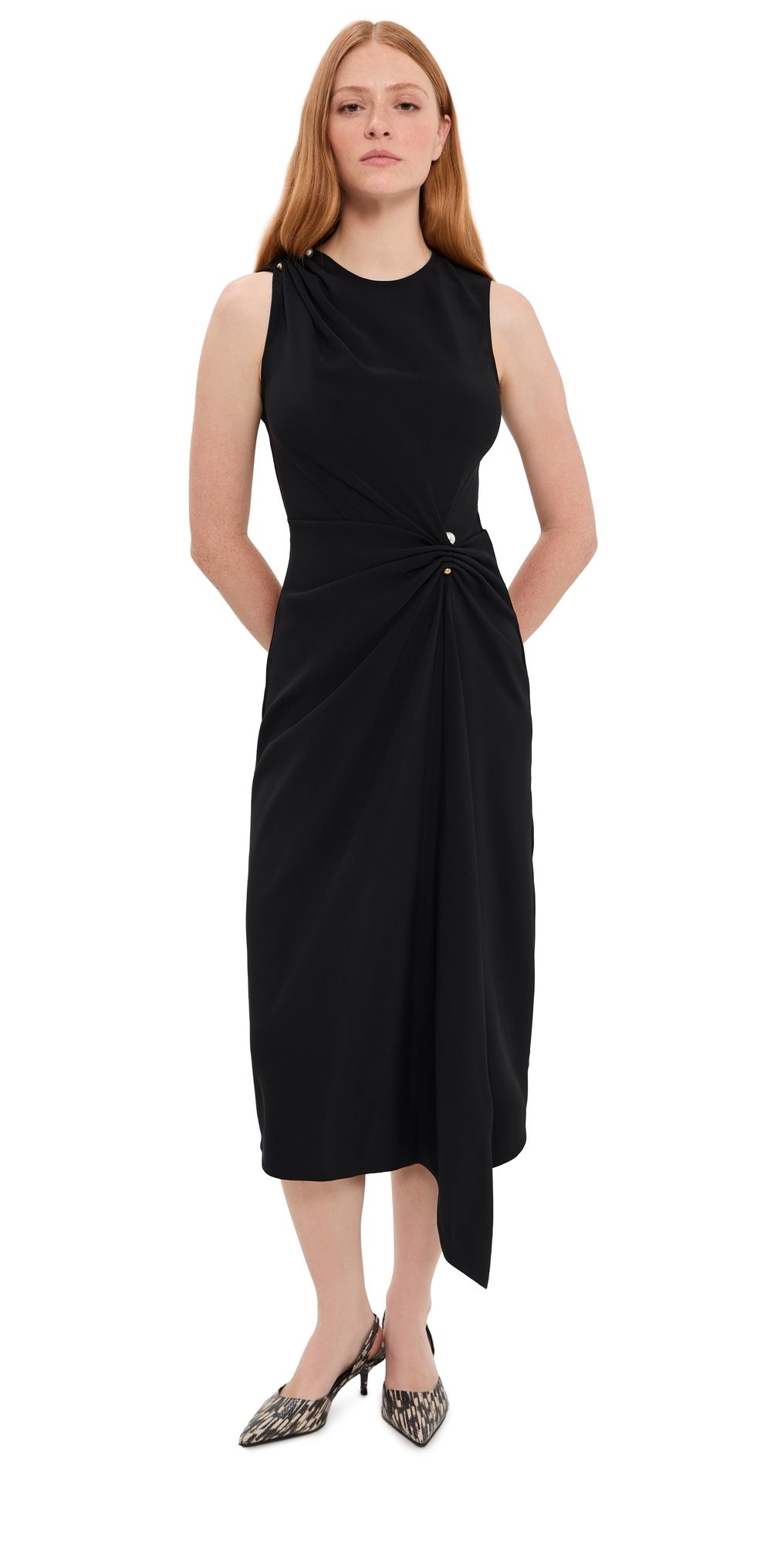Veronica Beard Freja Dress Black 6