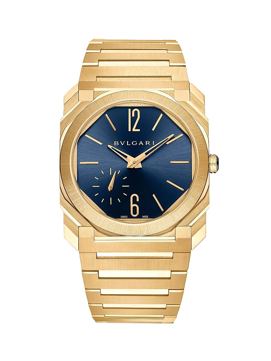 Men's Octo Finissimo 18K Yellow Gold Bracelet Watch/40MM - Yellow Gold