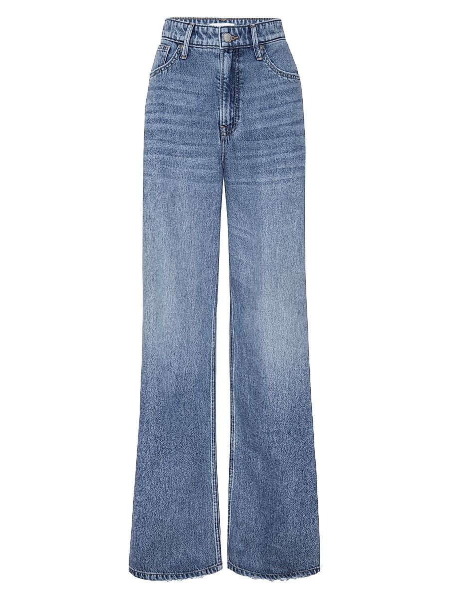 Women's Weightless Good Standard Ease Wide-Leg Jeans - Indigo - Size 8