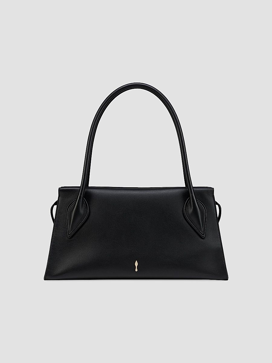 Christian Louboutin Women's Venus Leather Shoulder Bag - Black