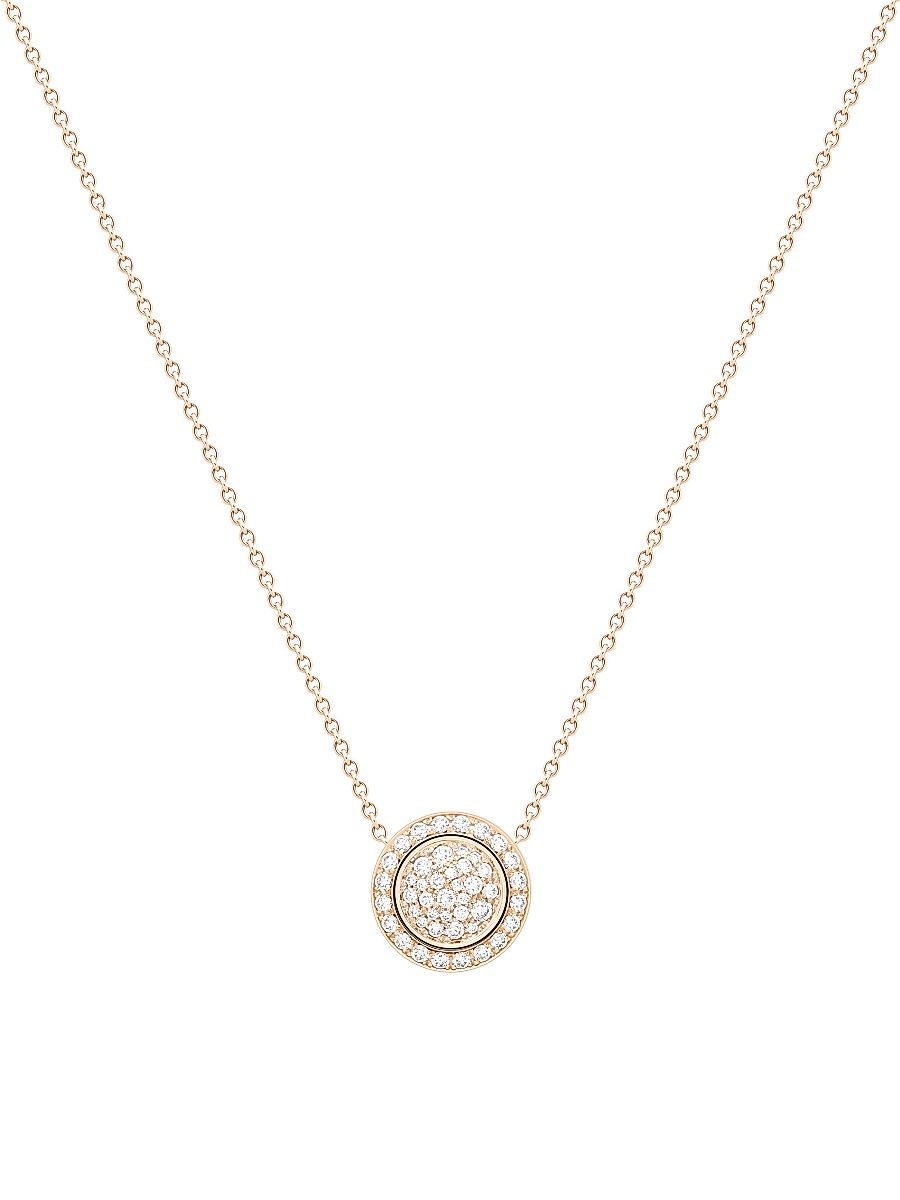 Women's Possession 18K Rose Gold & 0.48 TCW Diamond Pendant Necklace