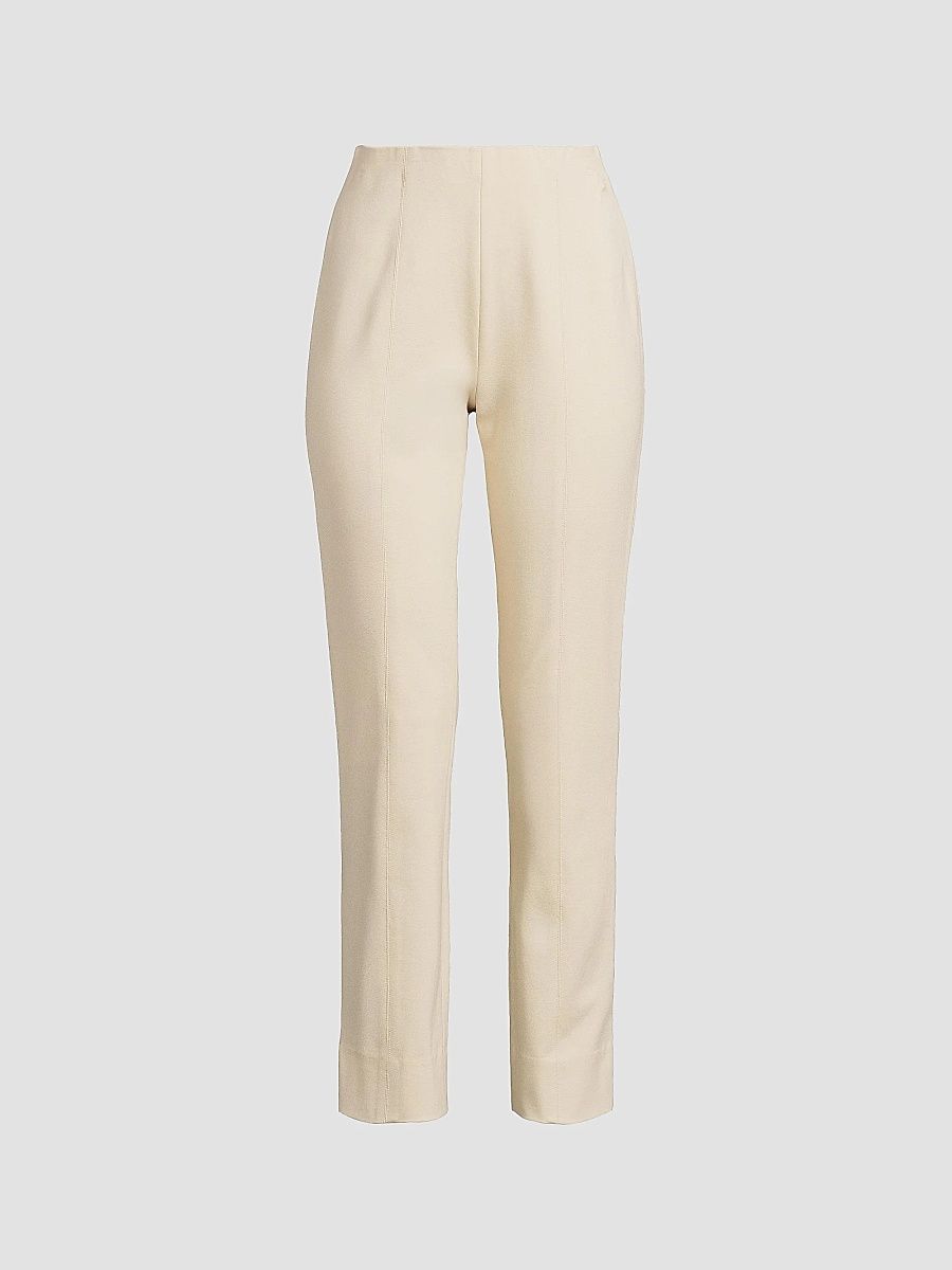 Misook Women's Nia Stretch Slim-Fit Pants - Biscotti - Size XXL