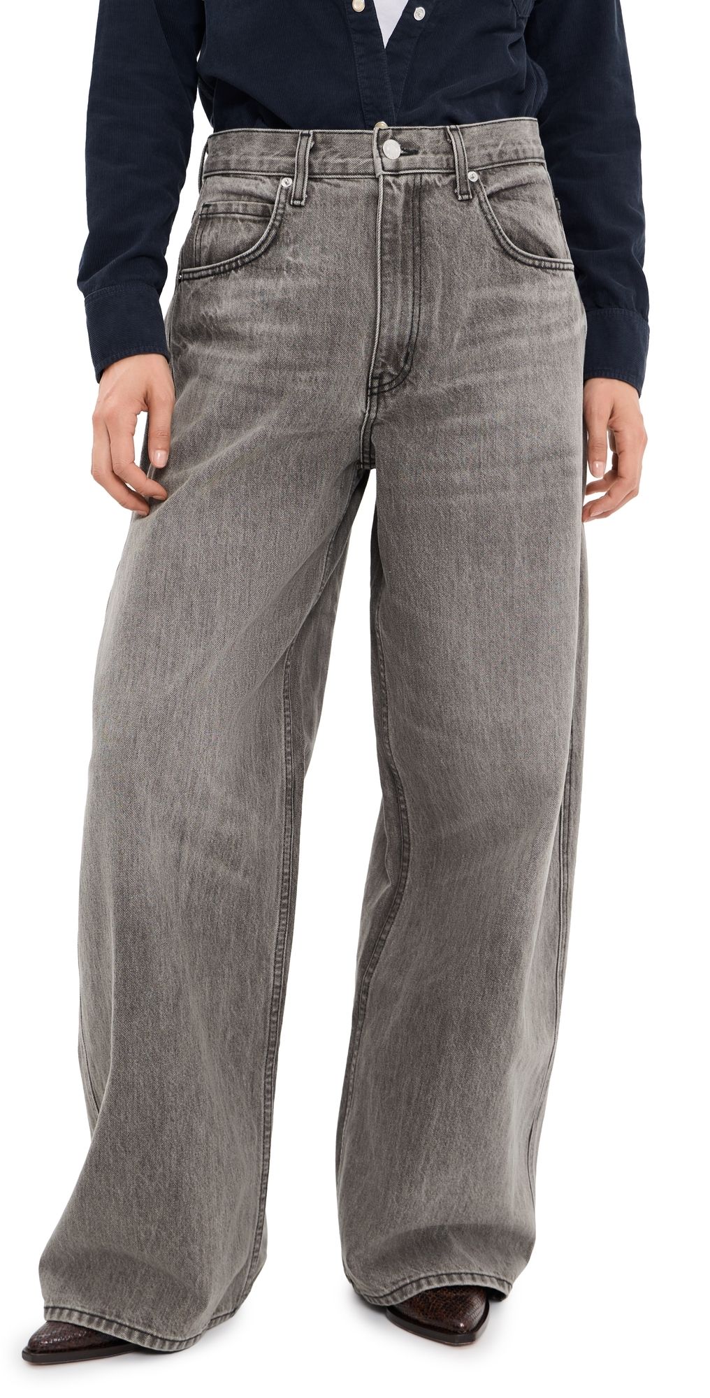 Nili Lotan Terese Jeans ASH GREY WASH 25