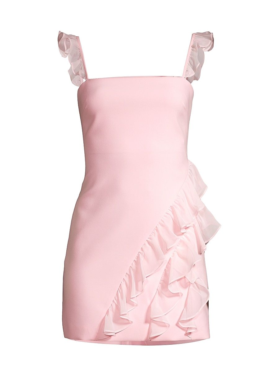 Women's Sedillo Ruffled Minidress - Rose Shadow - Size 12