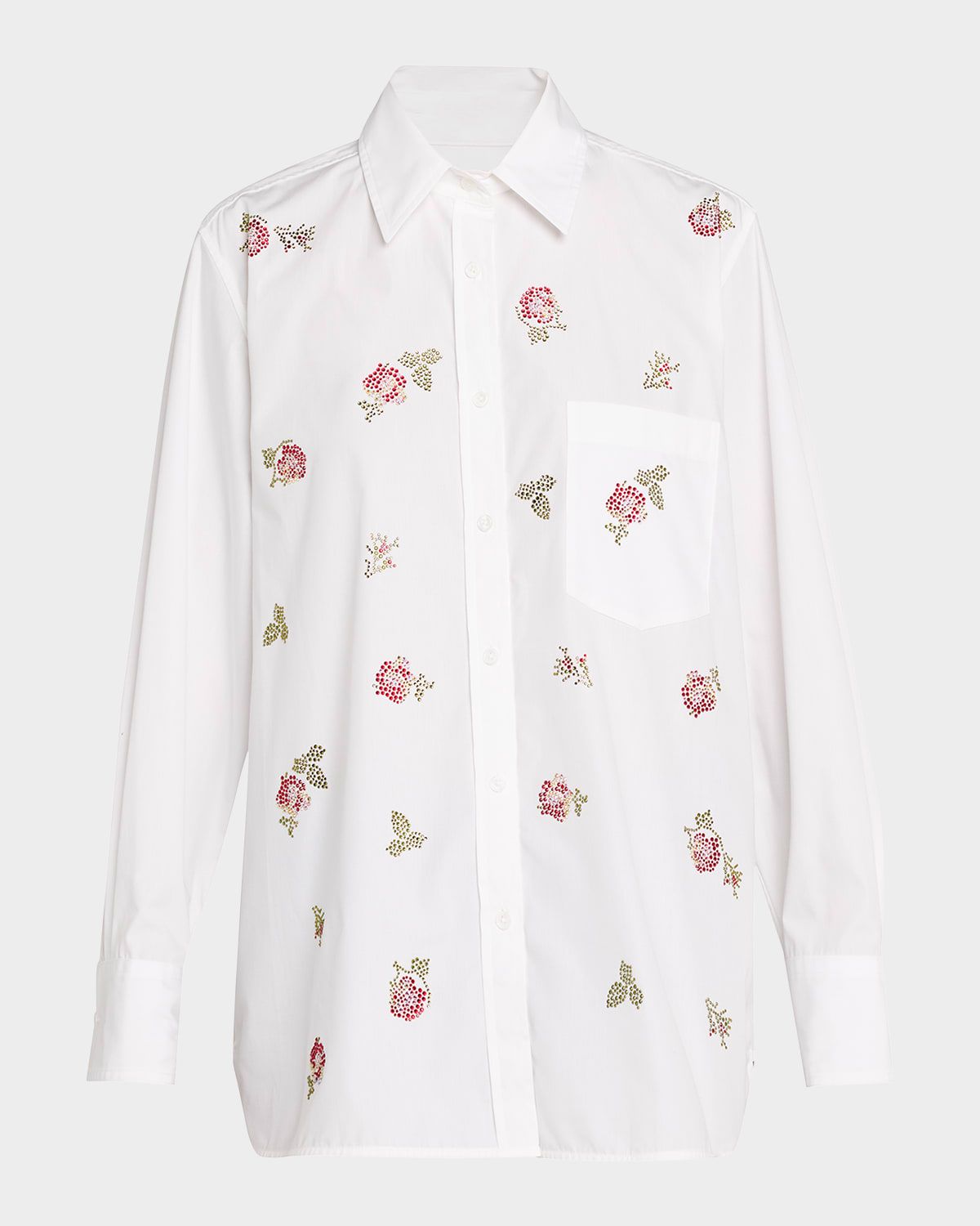 Florecita Embellished Artisan Shirt