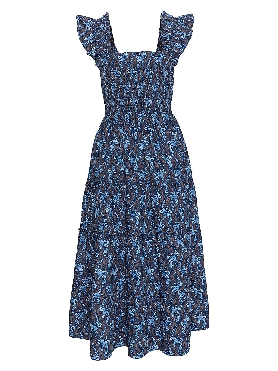 Women's The Ellie Nap Dress - Navy Cala Paisley - Size XXXL