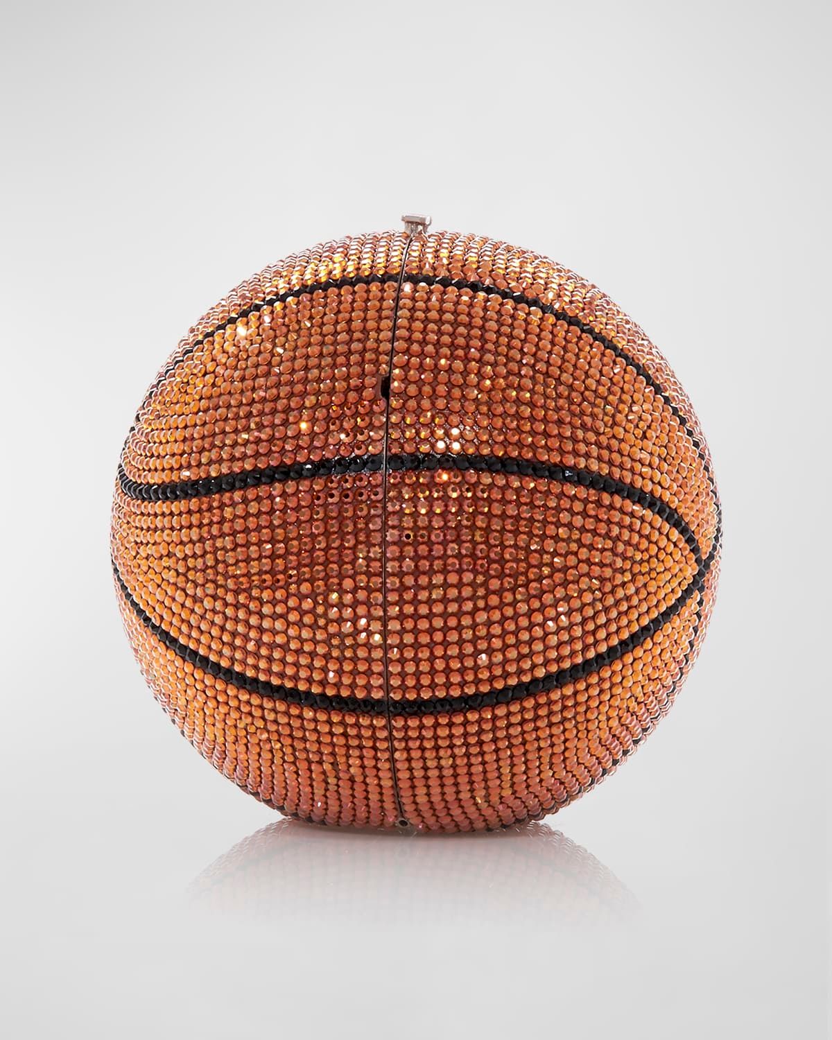 Basketball Crystal Sphere Clutch Bag