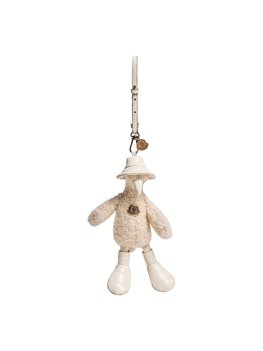 Women's Key Holder in Teddy - White Ivory