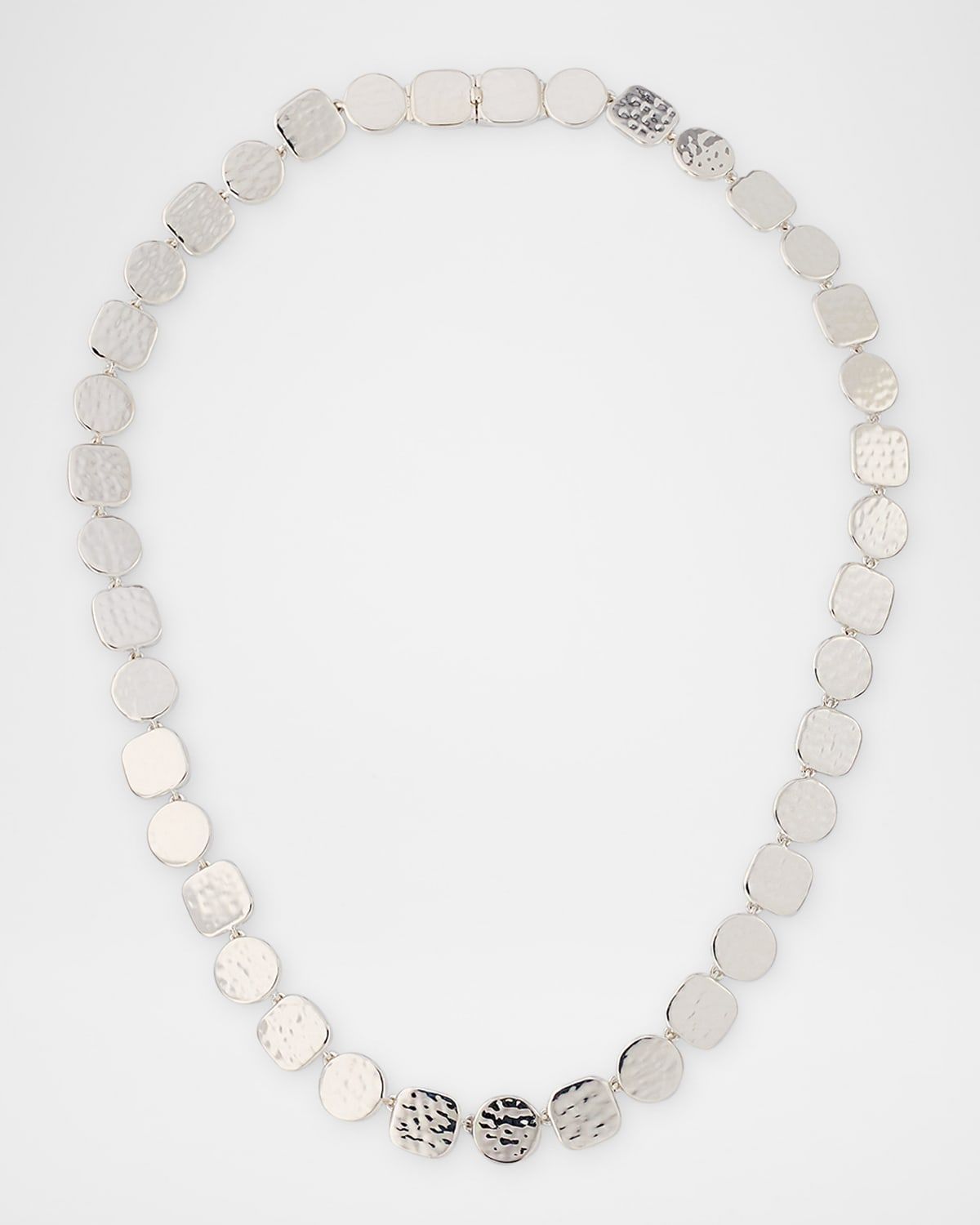 925 Classico Hammered Surface Flexible Necklace
