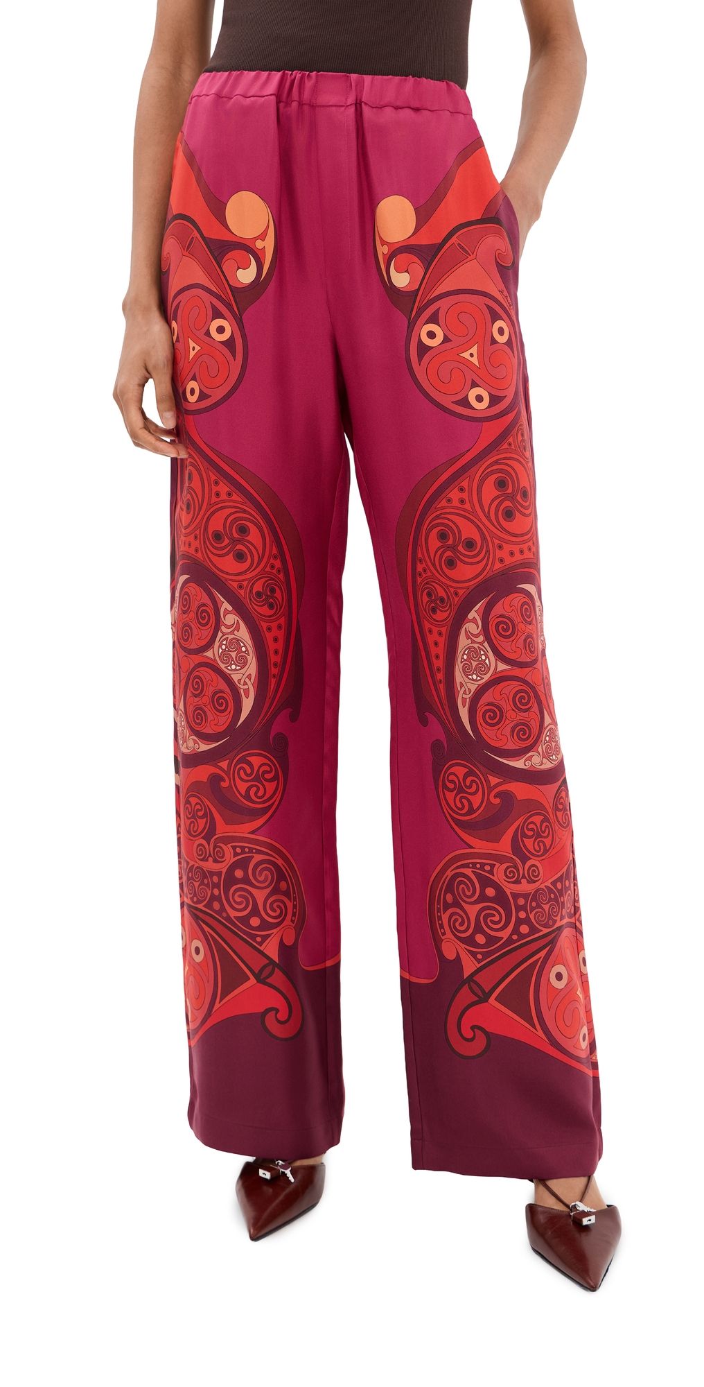 La DoubleJ Silk Club Pants Alchemy Placee XS