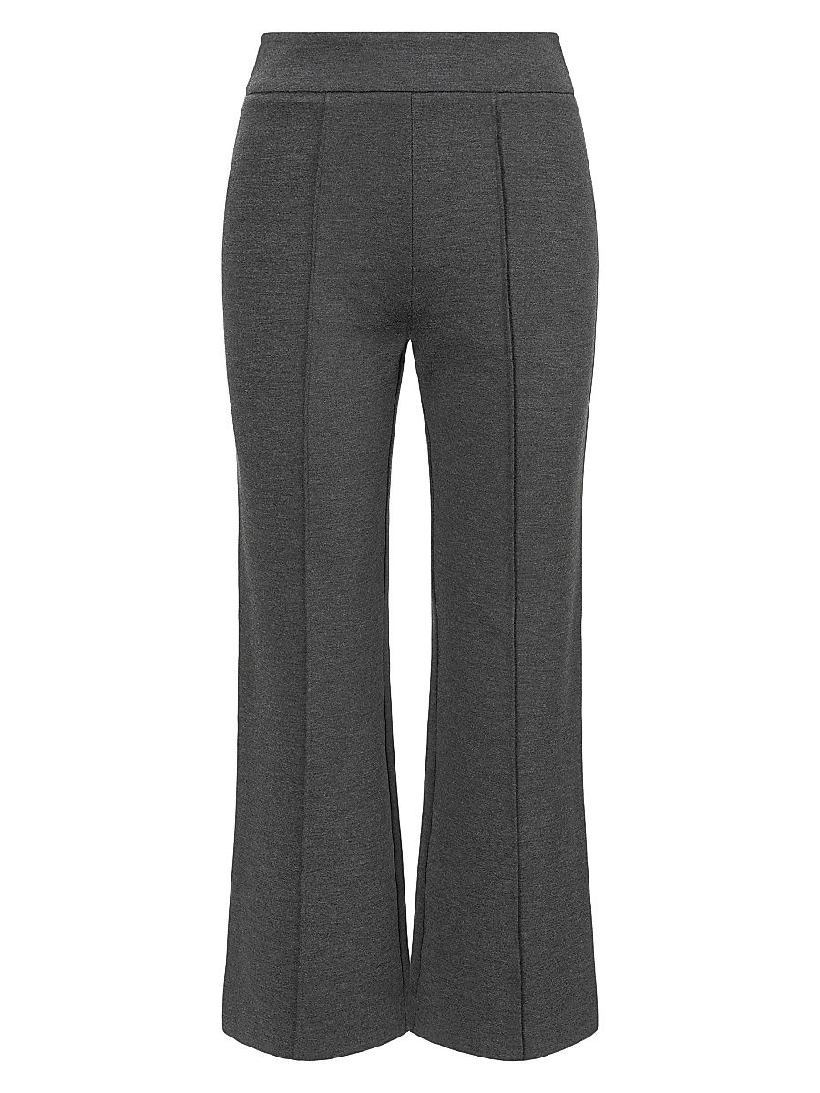 Women's Knack Seamed Flare Pants - Heather Grey - Size Large