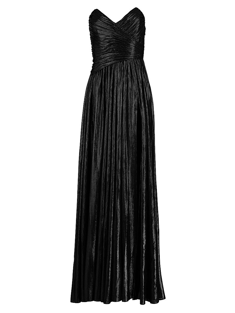 Women's Waldorf Lamé Gown - Black - Size XL