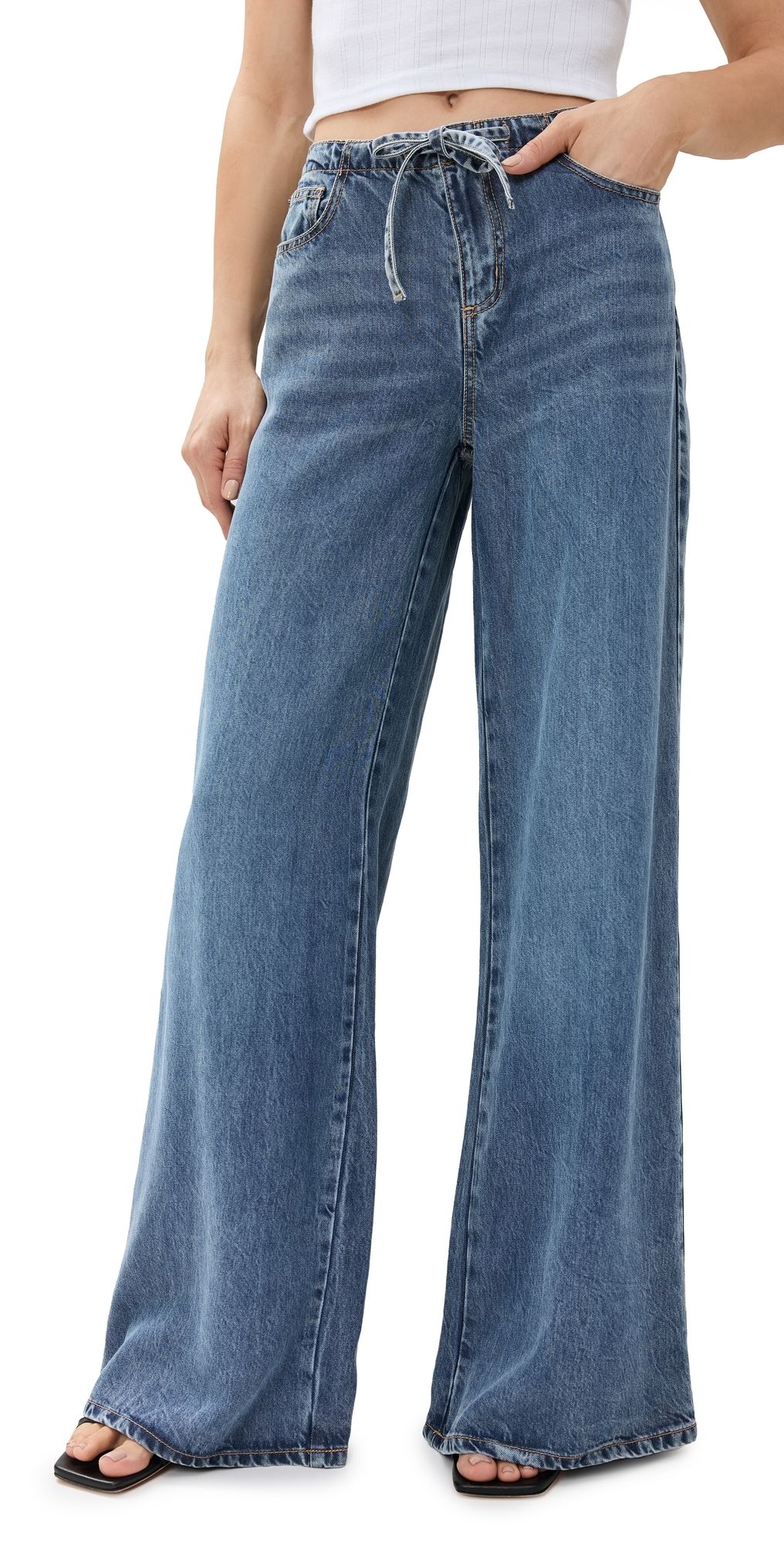 Splendid Lounge Denim Pants Indigo M