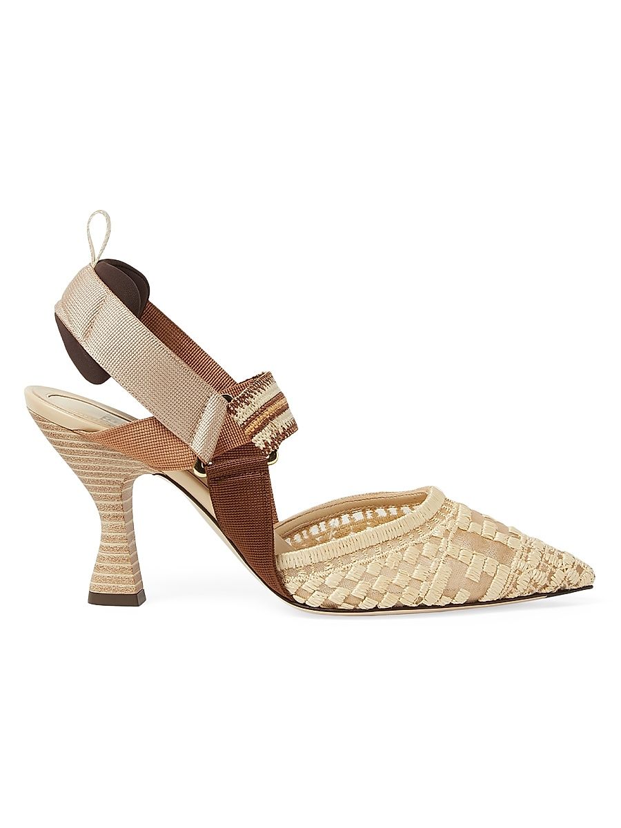 Women's Colibri 85MM Mesh Pumps - Beige - Size 11.5