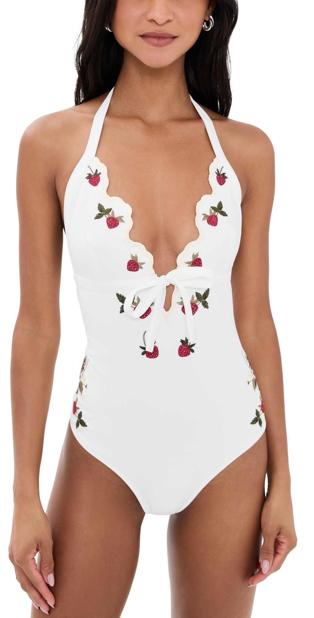 Sea Bindi Strawberry One Piece Cream S