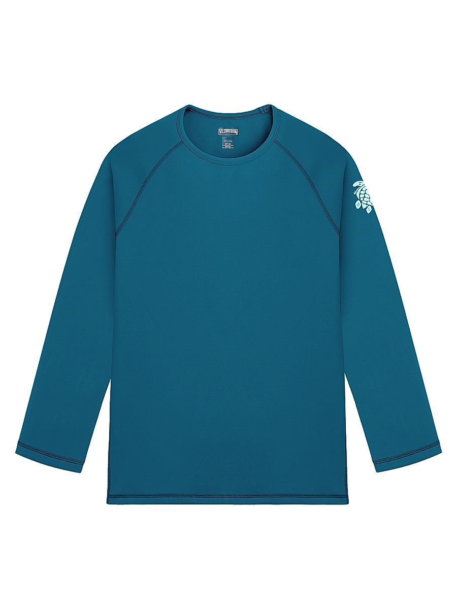 Men's Turtle UPF Long-Sleeve Rashguard Top - Paon - Size XL