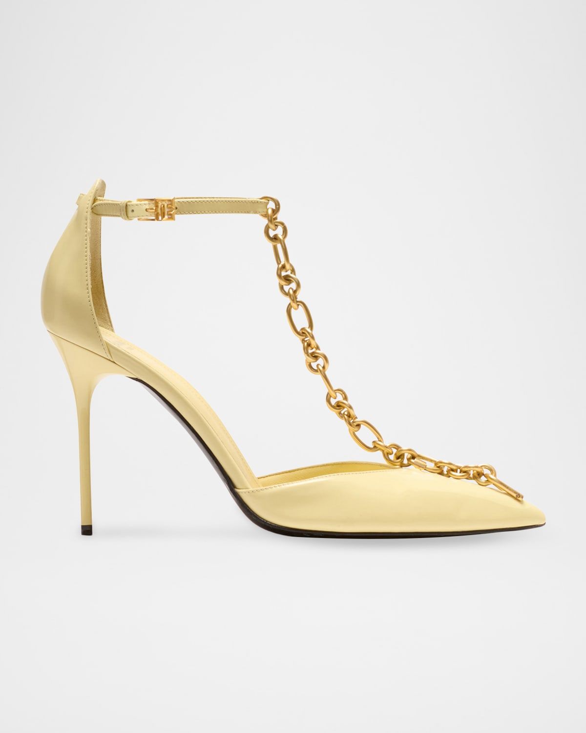 100mm Sync Patent Leather Pumps