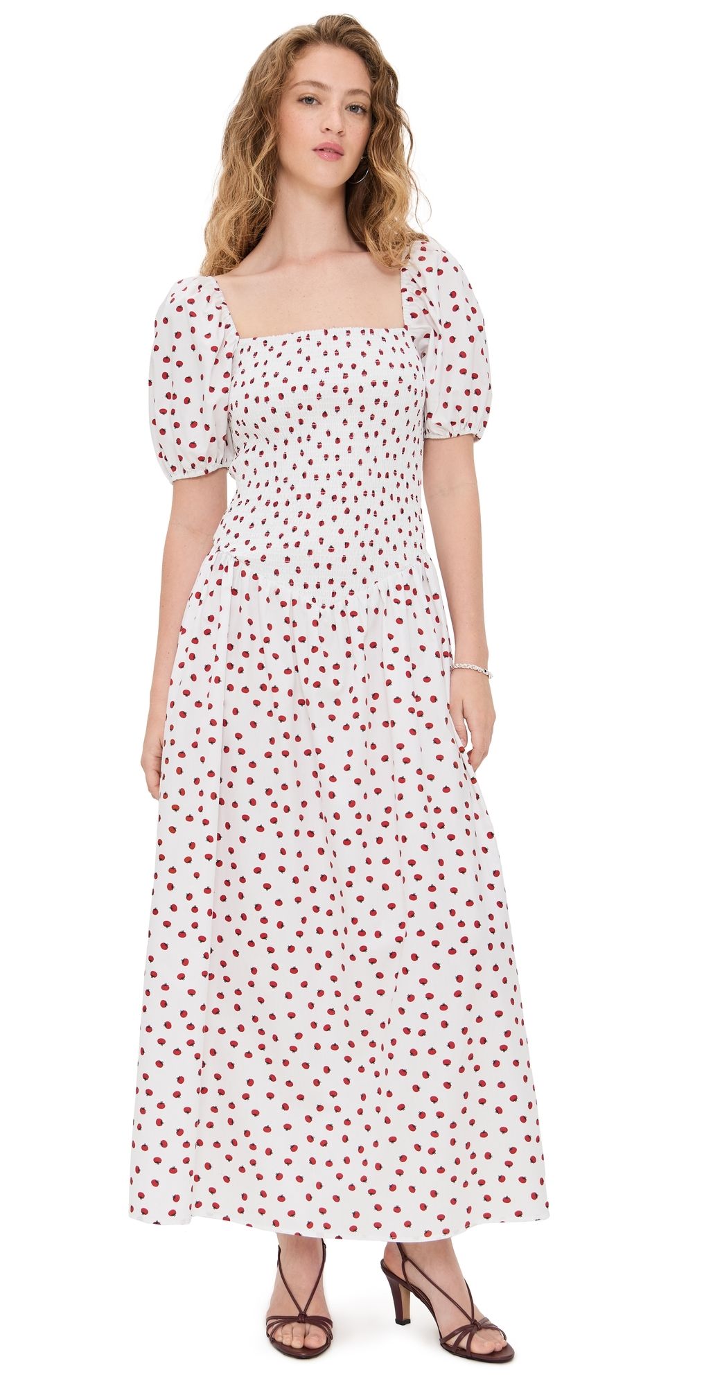 o. p.t Nan Maxi Dress Tomato Print M