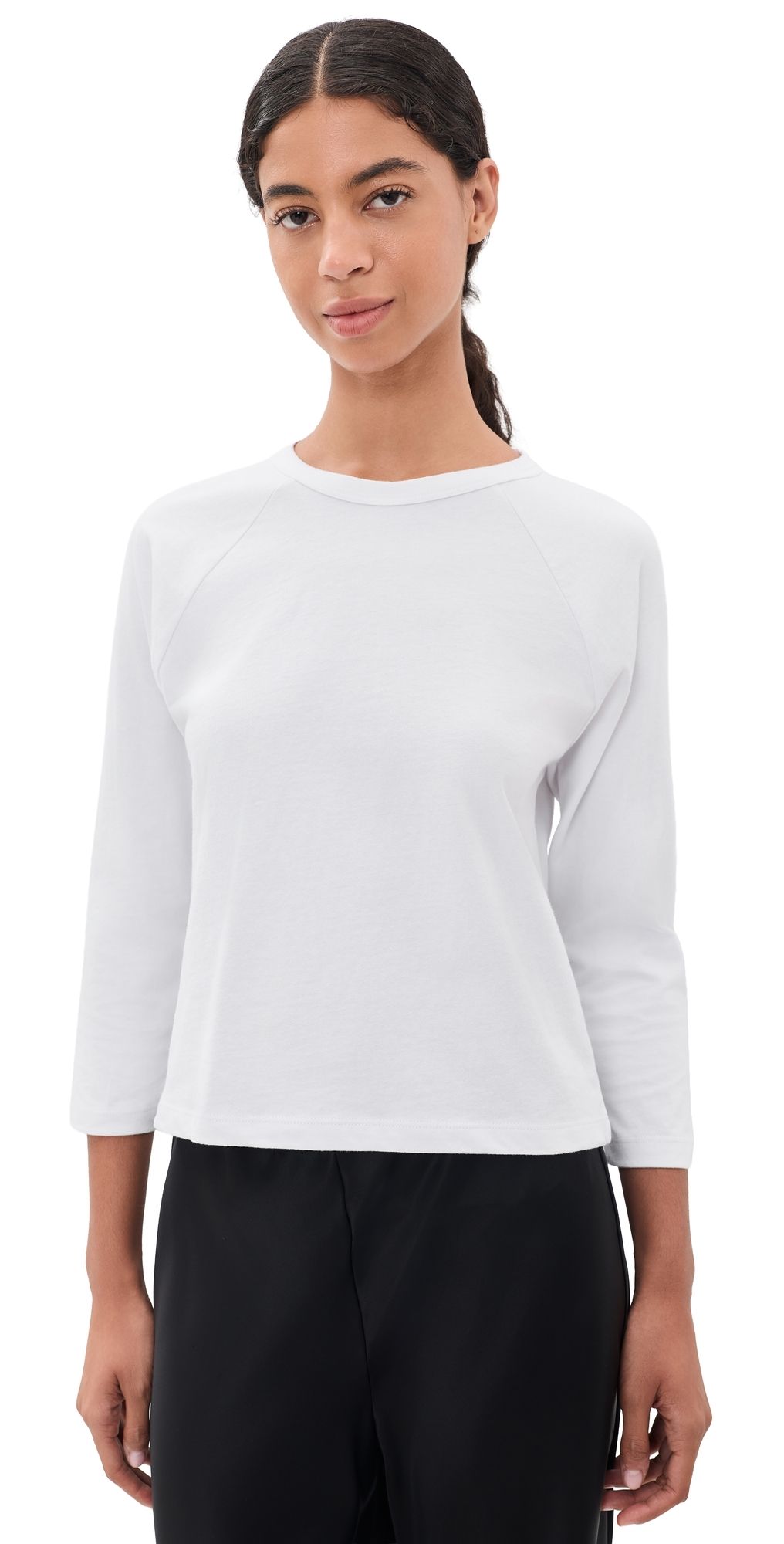 Leset Margo Baseball Tee White M
