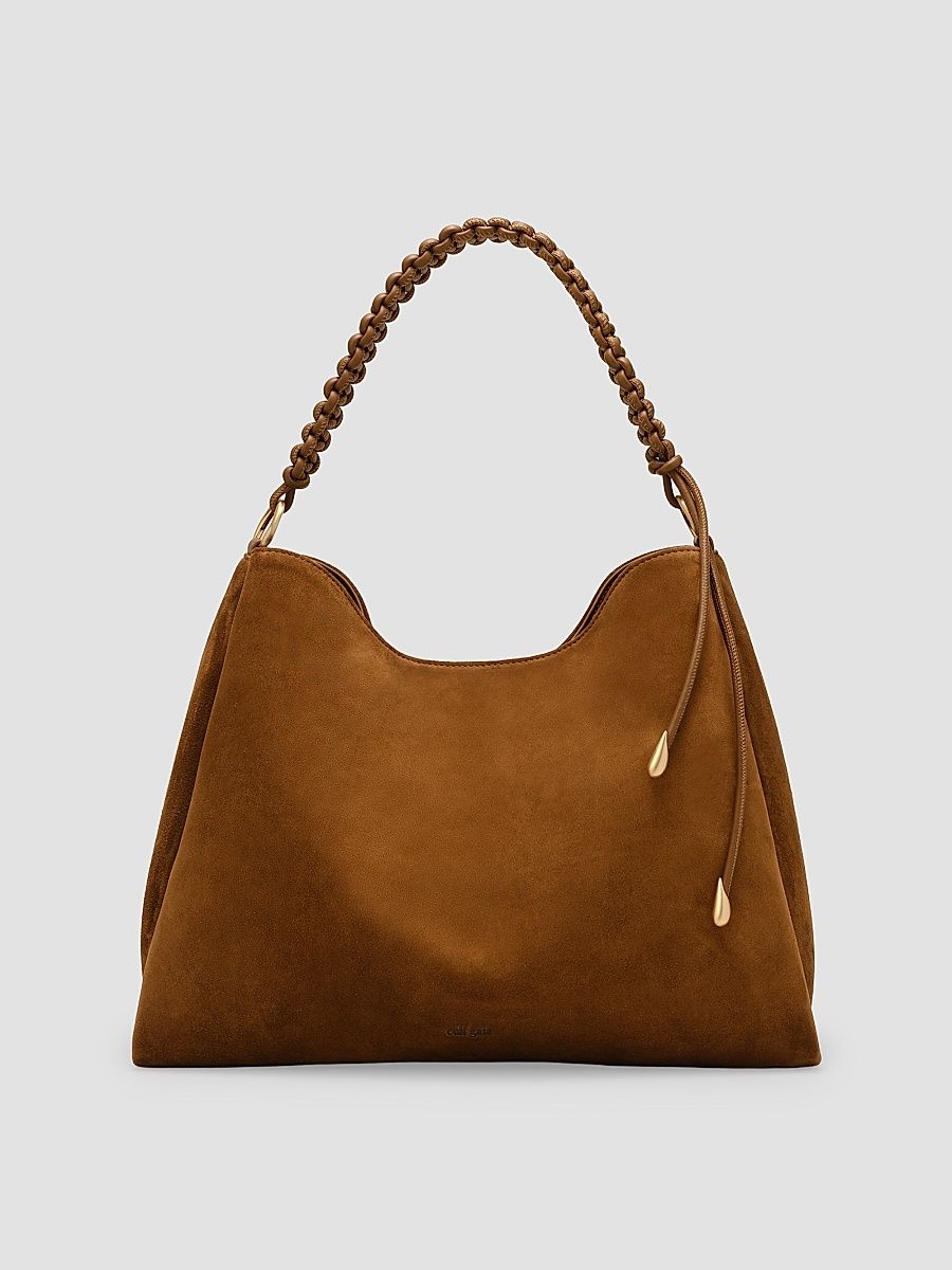 Women's Osa Suede Tote - Rich Clay
