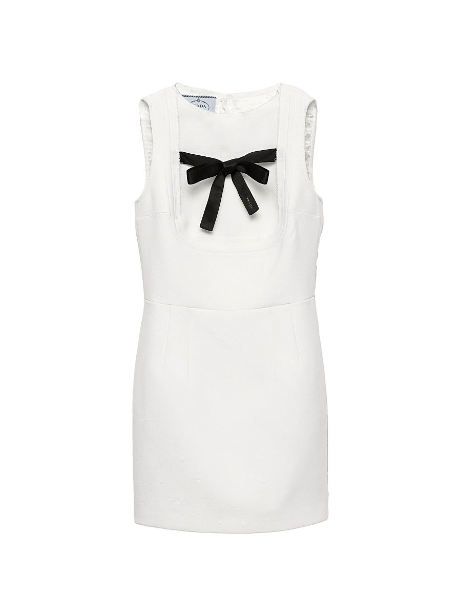 Women's Natté Minidress - White - Size 10