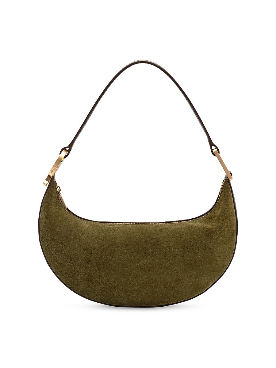Women's Leesa Suede Shoulder Bag - Rosemary