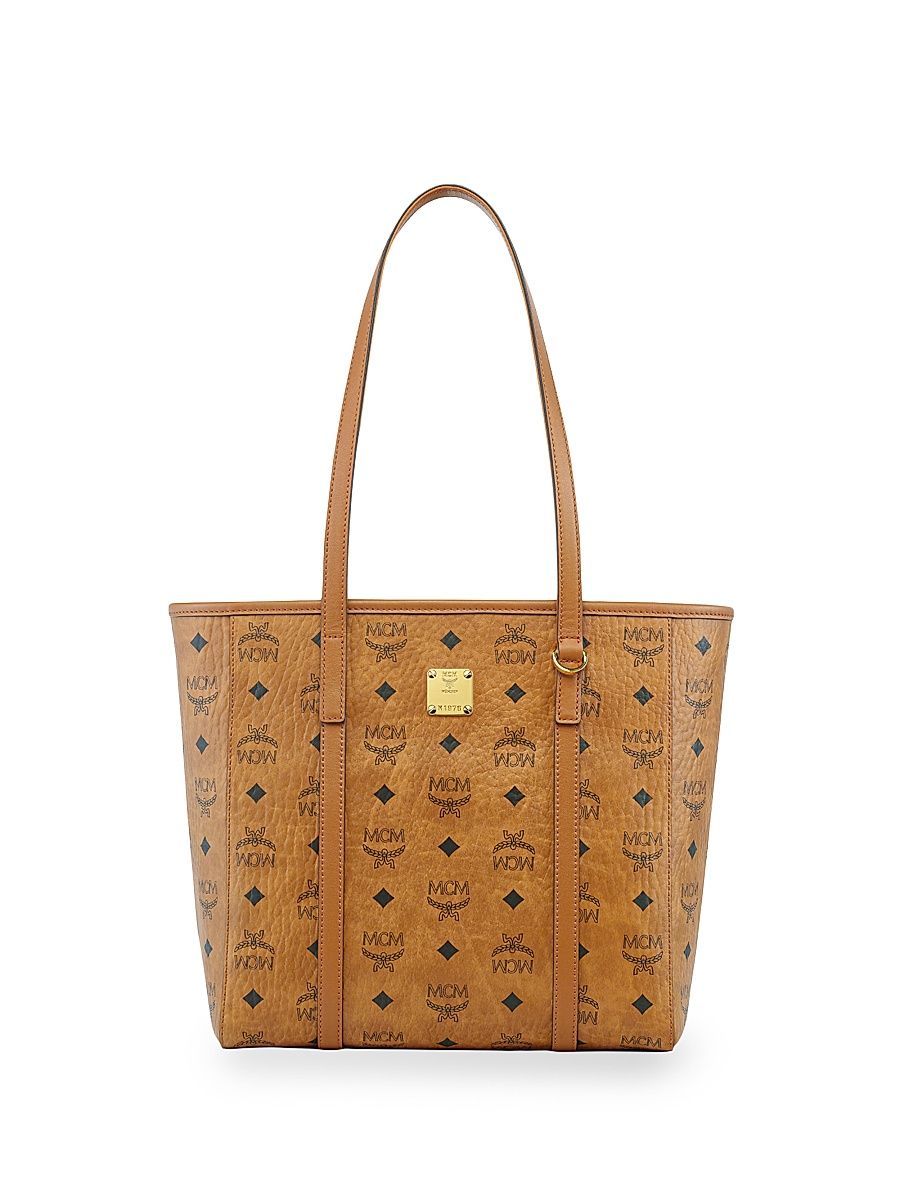 Women's Small Toni VI Shopper Tote Bag - Cognac
