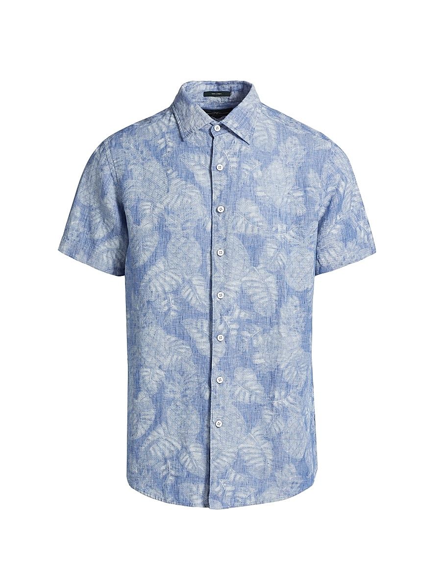 Men's Savill Bay Sports-Fit Shirt - Chambray - Size XL