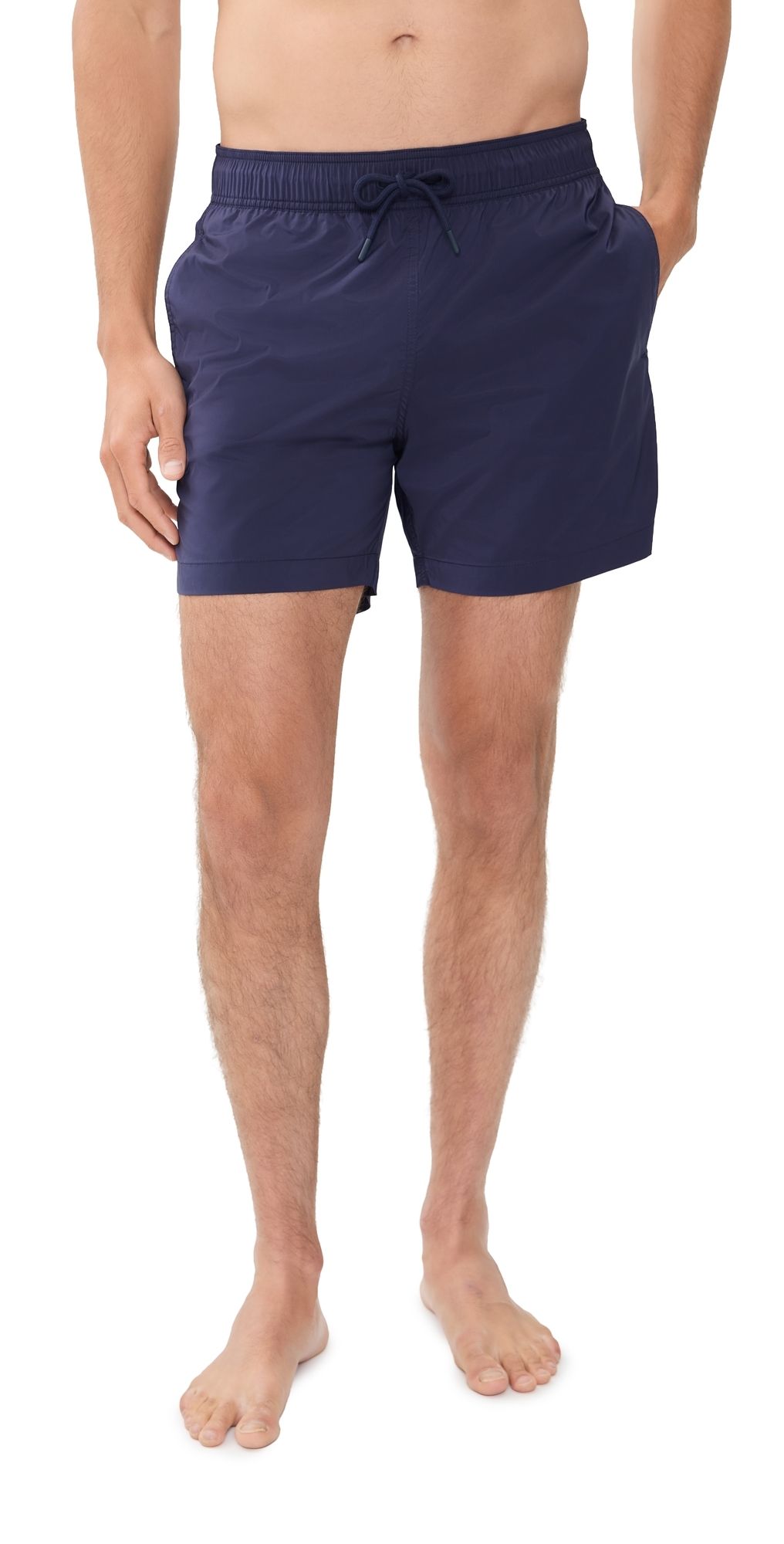 Frescobol Carioca Salvador Elasticated Swim Trunks 5 Midnight Blue XL