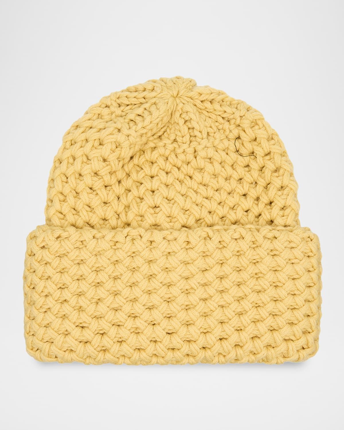 Cashmere Honeycomb Knit Beanie
