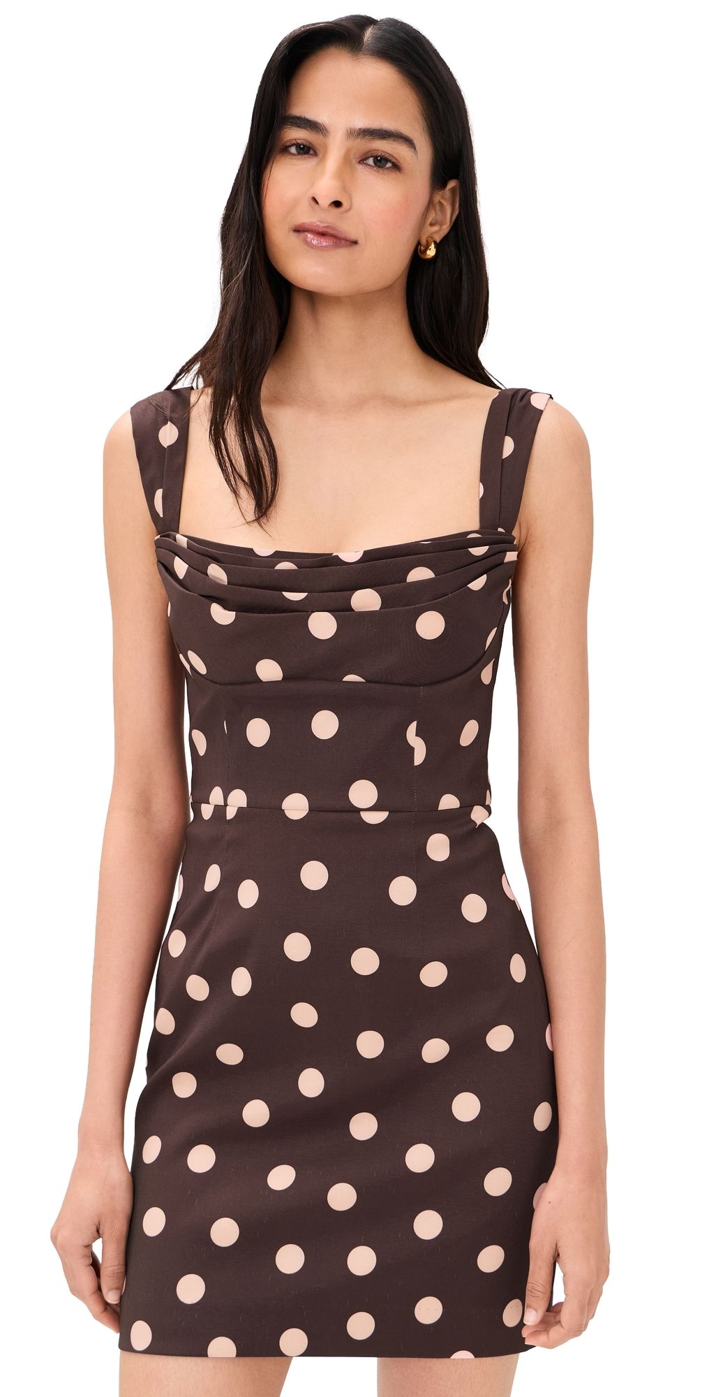 Rebecca Vallance Vivianne Mini Dress Polka Dot 6