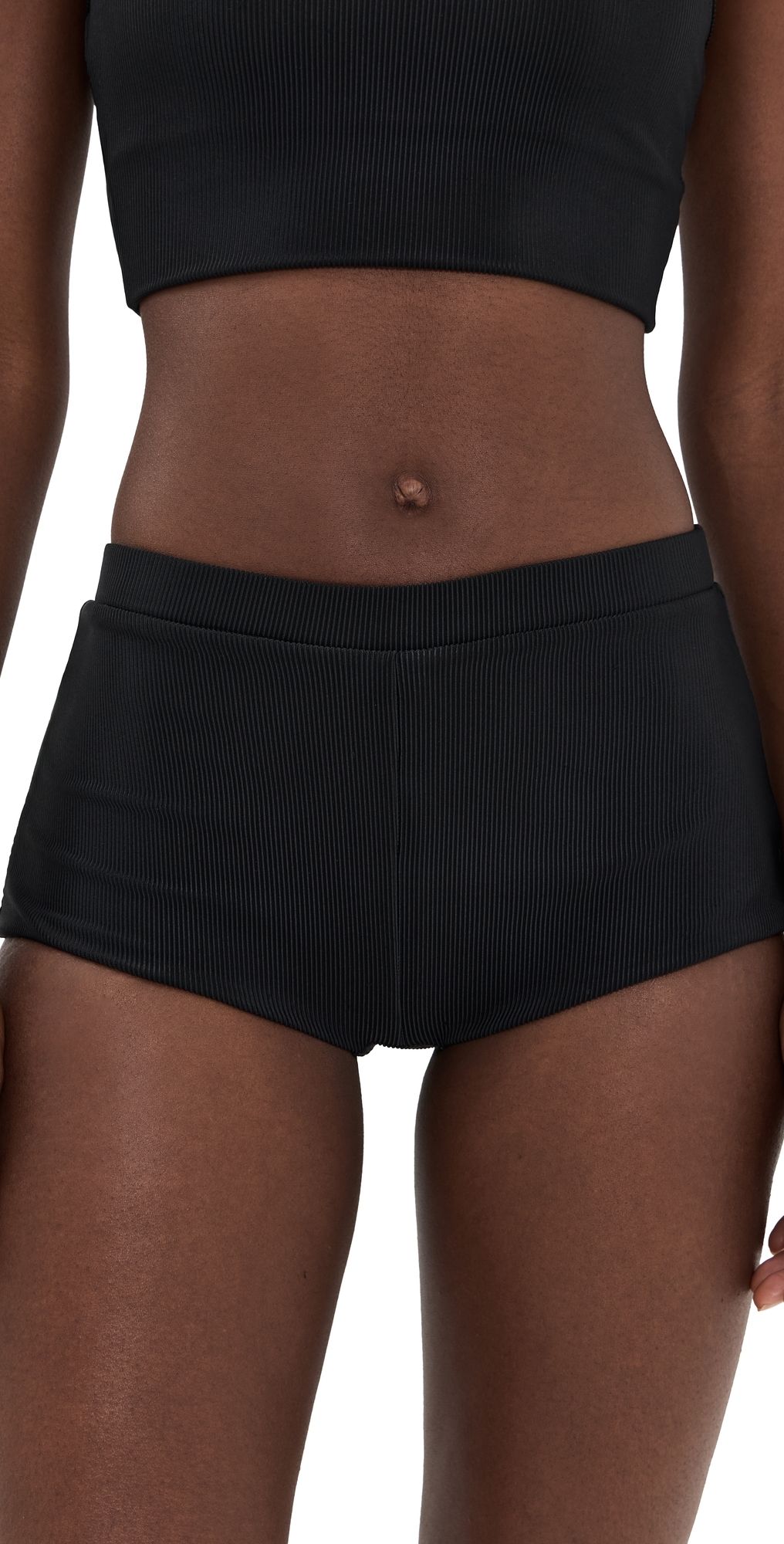 Beach Riot Nyx Bottoms Black M