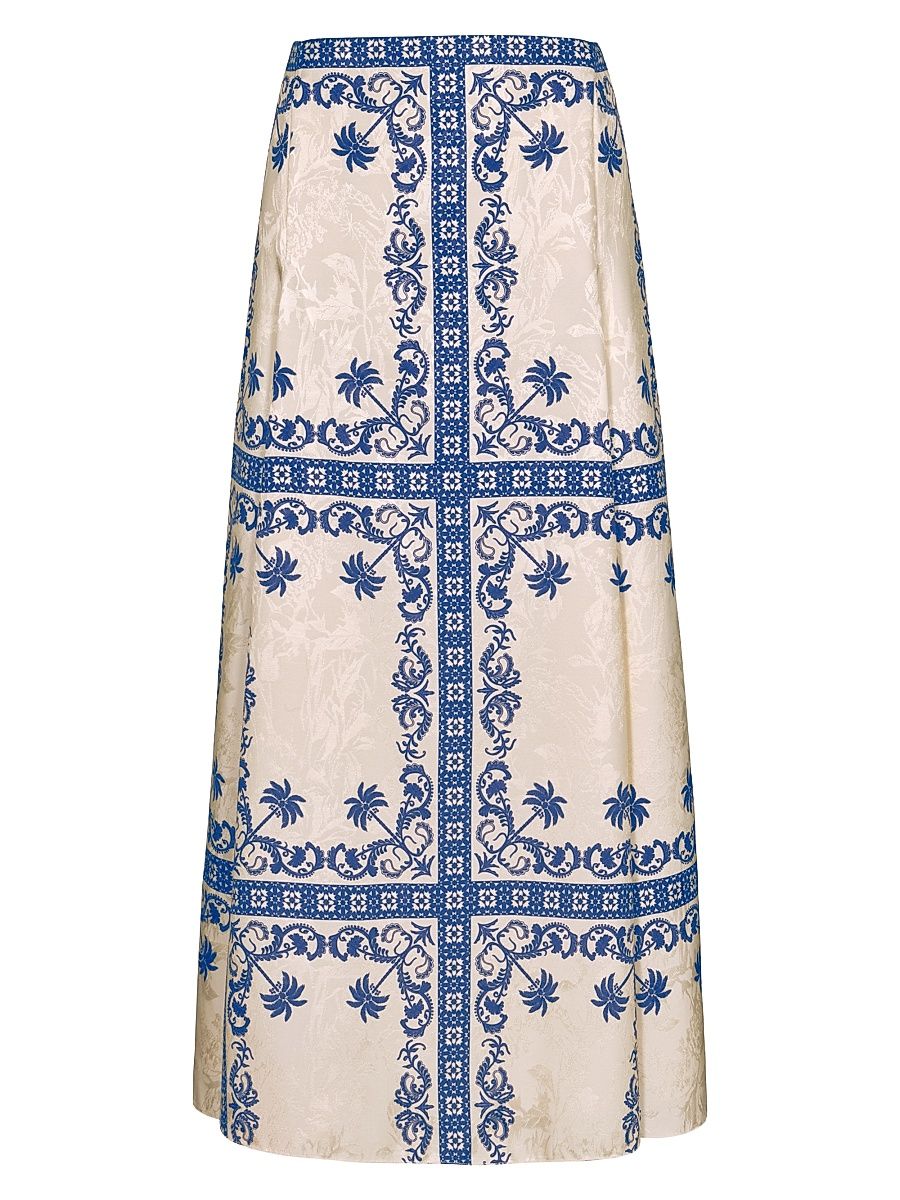 Women's Galena Lucena A-Line Maxi Skirt - Ecru - Size 4