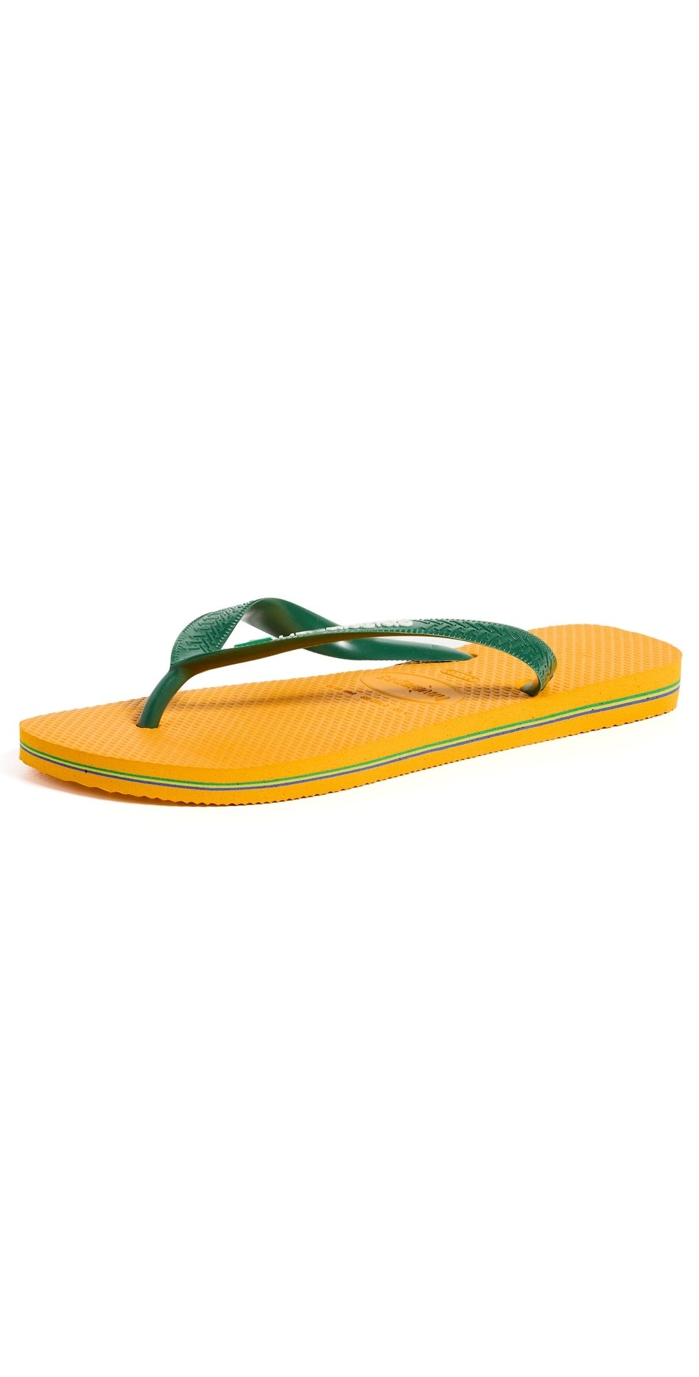 Havaianas Brazil Logo Sandals Yellow Pop M 8 / W 9/10