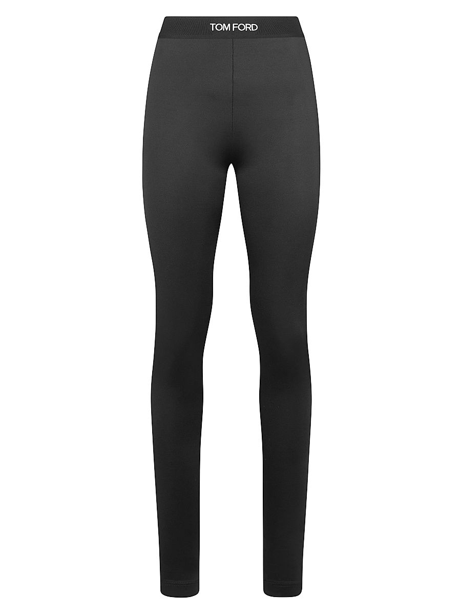 Women's Jersey Signature Leggings - Naa Black - Size XXS