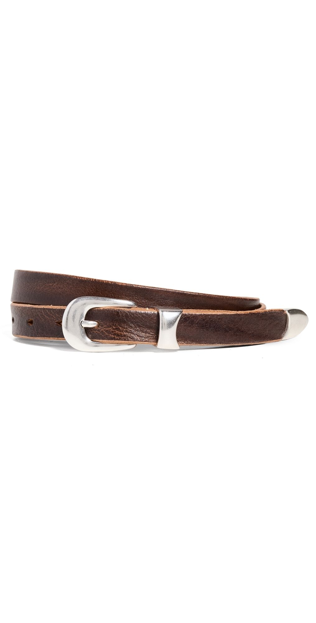 Our Legacy Leather Belt Brown Leather 70