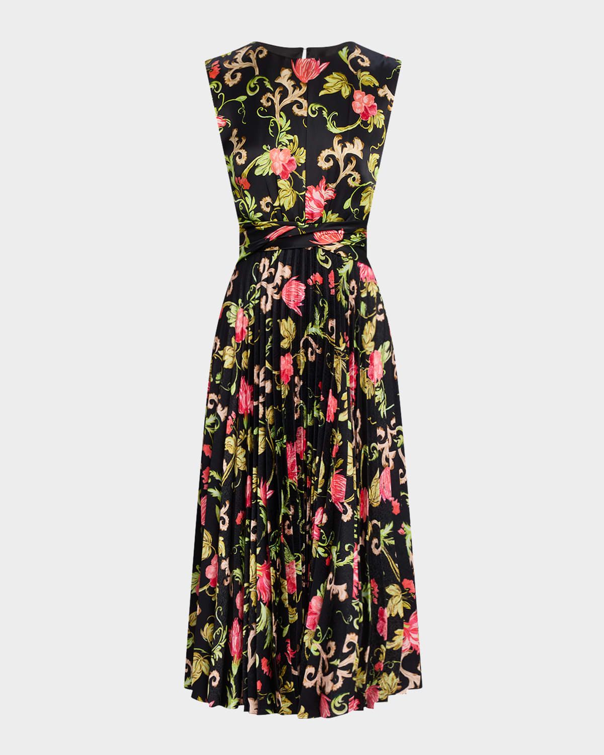 Gwen Silk Midi Dress
