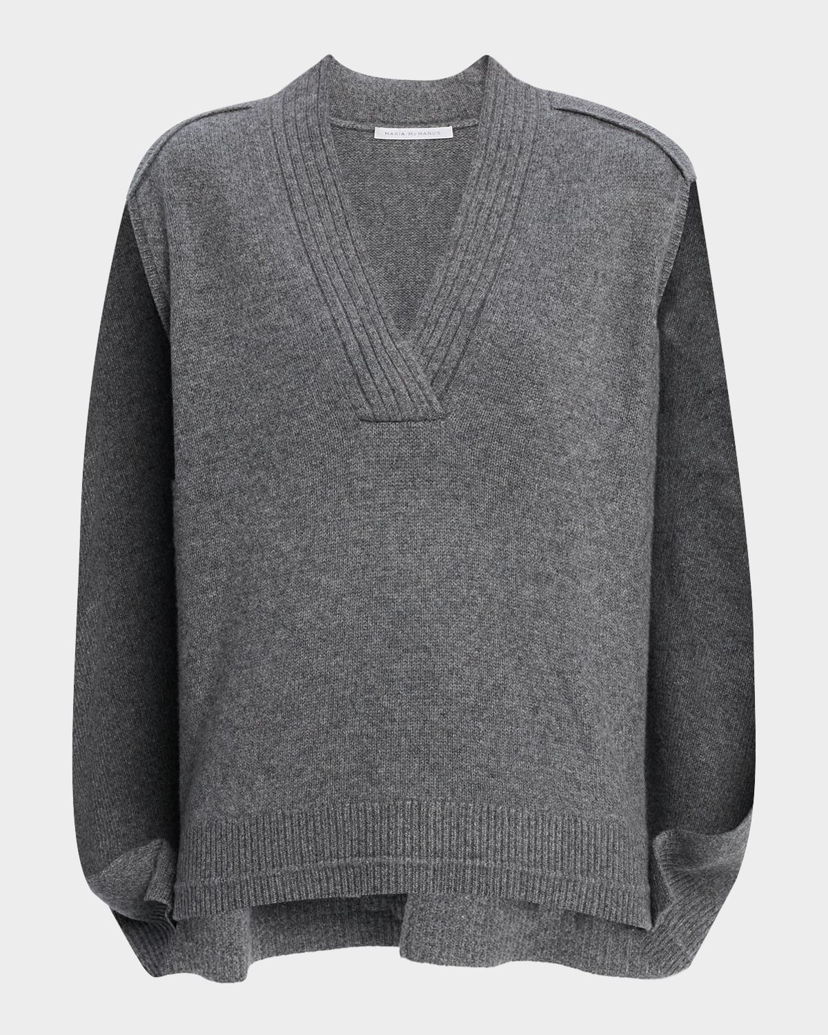 Wool and Cashmere Cocoon Cape