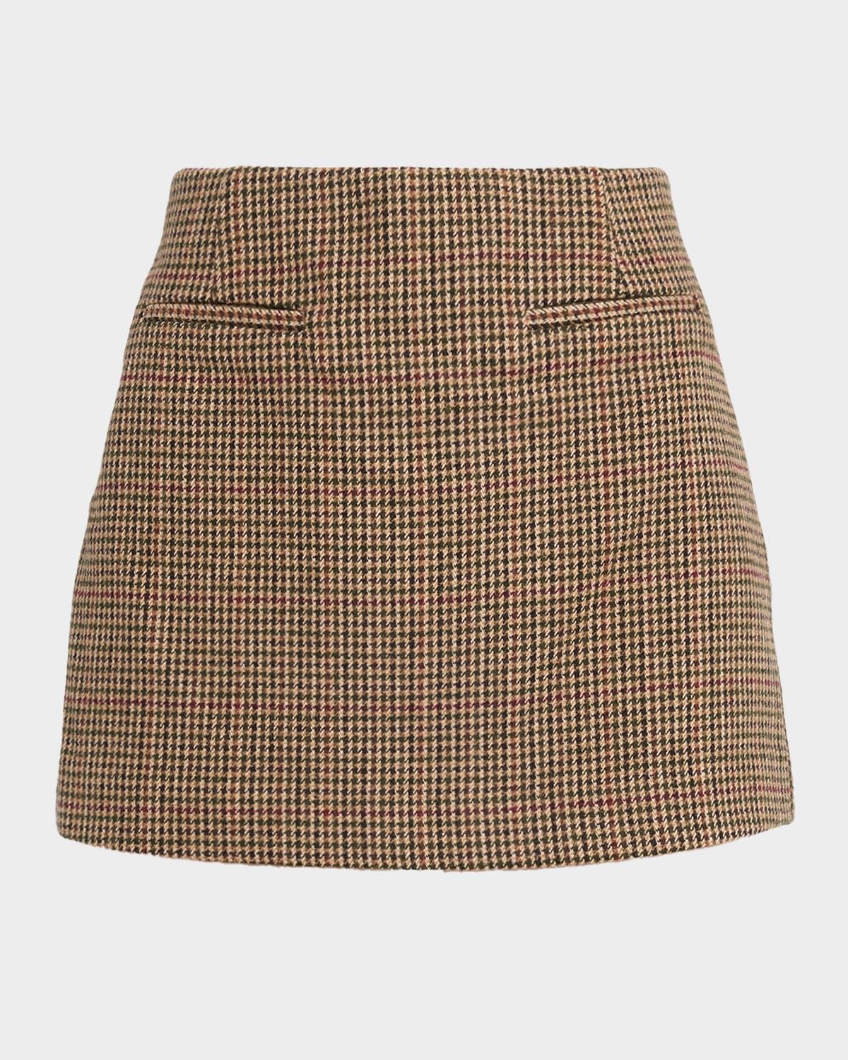 Cosette Houndstooth Skort