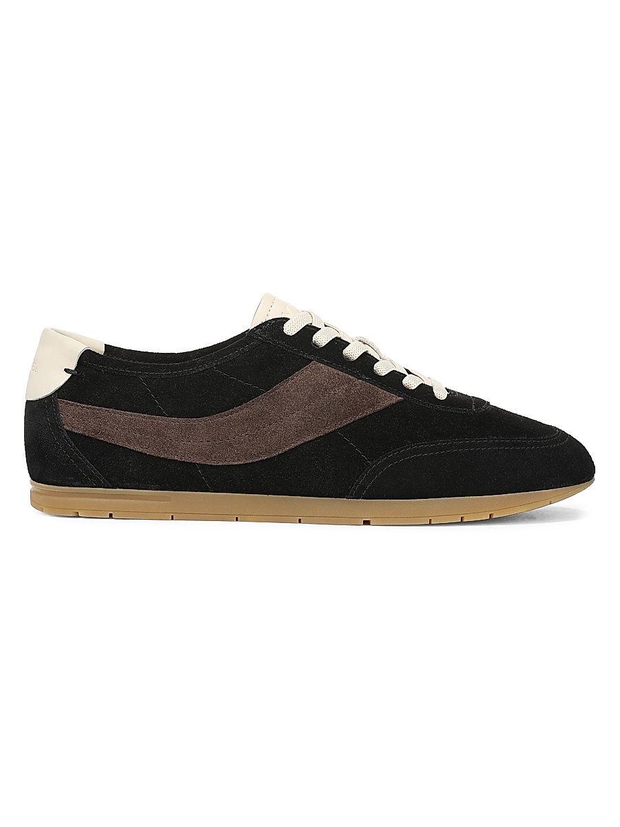 Women's La Runner Suede Sneakers - Black Mocha - Size 11